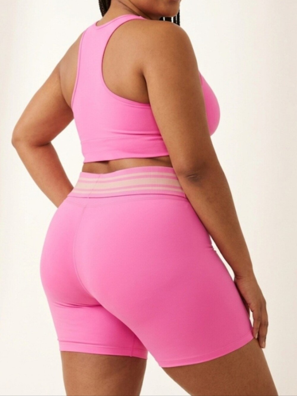 PINK Victoria's Secret Flip It Bike Shorts - Hot Pink XXL - Picture 1 of 9
